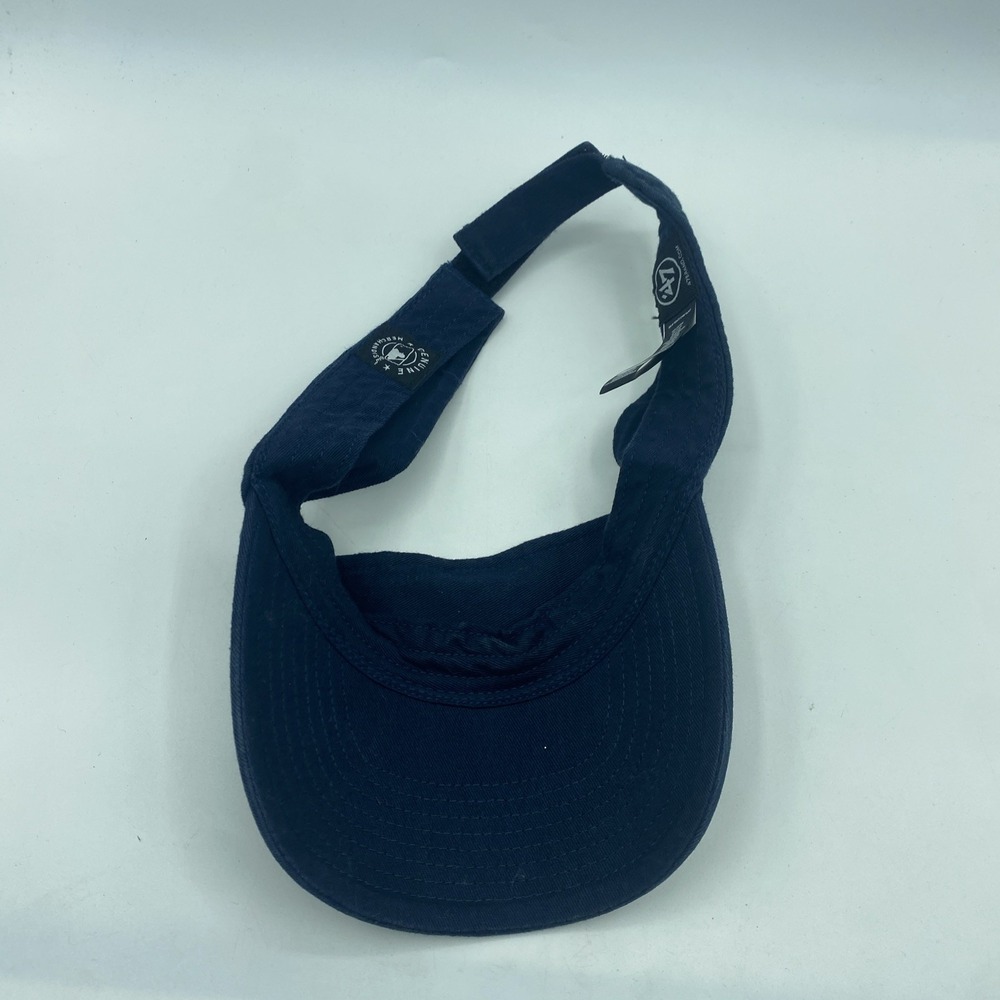 Washington Nationals Baseball Visor W/ Embroidered Logo Navy Blue Brim - Picture 4 of 4